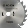 Disco de serra circular 184 mm x 20 mm com 24 dentes