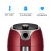 Fritadeira el�trica sem �leo Air Fryer 3,5L 1240 Watts vermelha - Flash Fryer  110V