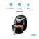 Fritadeira el�trica sem �leo Air Fryer 3,5 L 1240 Watts preta- Flash Fryer  110V