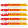 L�mina para serra tico tico 50 mm 18 dentes - cartela com 5 unidades - BU218