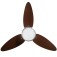 Ventilador de teto 3 p�s em mdf dupla face - Fharo  220V