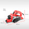 Plaina el�trica 700 watts corte por passada de 2 mm - FPL-02  110V