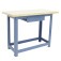 Bancada desmont�vel tampo compensado pinus 1100 x 600 x 40 mm com 1 gaveta - NB-1