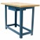 Bancada desmont�vel tampo compensado pinus 1100 x 600 x 40 mm com 1 gaveta - NB-1