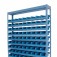 Estante met�lica com 108 gavetas n�3 azul - NE108/3A