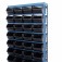 Estante met�lica com 28 gavetas n�7 preta - NE28/7P