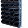 Estante met�lica com 28 gavetas n�7 preta - NE28/7P