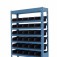 Estante met�lica com 30 gavetas n�3 preta - NE30/3P