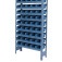 Estante met�lica com 60 gavetas n�3 azul - NE60/3A