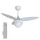 Ventilador de teto 3 p�s Inverter com controle remoto branco - Aires  110V/220V