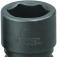 Soquete sextavado de impacto 17 mm encaixe 1/2