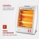 Aquecedor el�trico 900 watts a quartzo - Confort Air II  220V