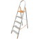 Escada de alum�nio 5 degraus residencial - EDS005