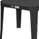 Conjunto de mesa Coruripe com 4 cadeiras pl�sticas sem bra�o