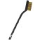 Jogo escova cerdas mistas manual com cabo pl�stico 3 pe�as - W-03