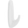 Gancho pl�stico adesivo com 3 pe�as