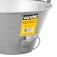 Balde met�lico para concreto 10 litros