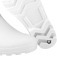 Bota de PVC branca cano m�dio com forro 