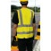 Colete refletivo tipo blus�o sem bolso amarelo - CV 102  