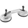 Ventosa dupla em alum�nio