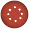 Disco de lixa com plumas 125 mm 10 pe�as - D-54190