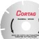 Disco de corte para madeira em tungst�nio 180 x 22,2 mm - 60649