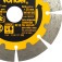 Disco diamantado segmentado 121 mm para concreto e alvenaria - V3