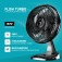Ventilador de mesa e parede silencioso 50 cm 8 p�s 3 velocidades - Flow Turbo  220V
