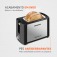 Torradeira de p�es 800 watts Smart Toast Inox - T-13  110V