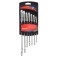 Jogo de chave combinada com catraca articulada 8 a 19 mm 7 pe�as - 3227070
