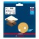 Disco de lixa com pluma 125 mm 8 furos 5 pe�as - Expert C470