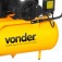 Compressor de ar 7,4 p�s 23,5L 1,5 hp 125 lbs monof�sico  110V