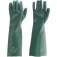 Kit 5 pares de luva pvc lisa com forro de algod�o 56 cm - PLV 0056