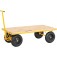 Carrinho plataforma de madeira capacidade 600 kg