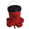 Balde separador de part�culas com carrinho 360 graus - 0699990035