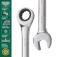 Chave combinada com catraca 9 mm a�o cromo van�dio - ST43202ST