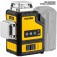 N�vel a laser verde 3 linhas 30 m a bateria 18V Sem Bateria - INLV1854