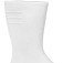 Bota de PVC branca cano m�dio sem forro
