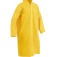 Capa de chuva em PVC laminado sem forro amarela GG