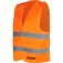Colete refletivo tipo blus�o sem bolso laranja - CV 101