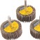 Jogo de rodas de lixa 50 mm x 20 mm com 3 pe�as