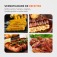 Churrasqueira el�trica port�til 1.500 watts Pratic Steak & Grill - CH-07  220V