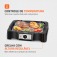 Churrasqueira el�trica port�til 1.500 watts Pratic Steak & Grill - CH-07  220V