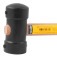 Martelo de borracha 40 mm preto