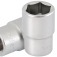 Soquete sextavado 18 mm com encaixe 1/2