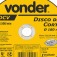 Disco de corte 180 x 1,6 x 22,23 mm - DCV