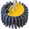 Roda de lixa 30 x 20 mm com haste gr�o 50