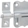 Tarjeta fio redondo zincada 76 mm