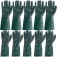 Kit 5 pares de luva de pvc �spera com forro 36 cm - PAV 0026