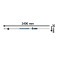 R�gua de medi��o para n�vel a laser alcance de 2,4 m - GR 240
